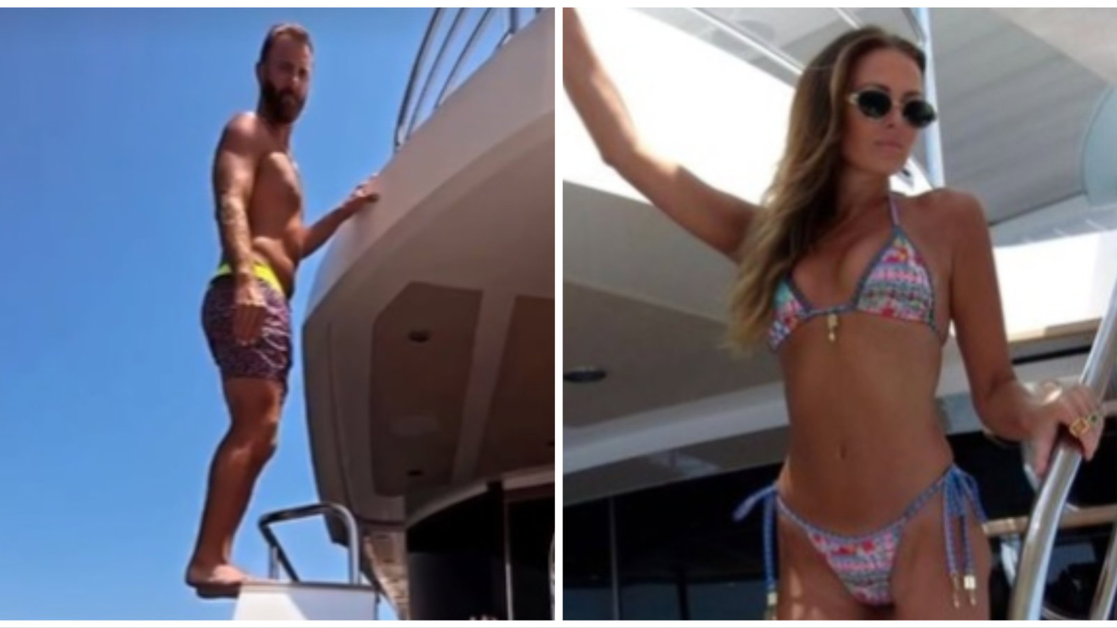 DJ's final Open prep? An outrageous backflip on trip with Paulina Gretzky
